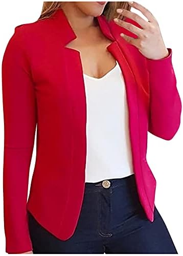 FZYLQY Ekose Ceketler Kadın Flanel Shacket Ceket Uzun Kollu Yaka Düğmesi Aşağı Hırka Mont Renk Blok Erkek Arkadaşı
