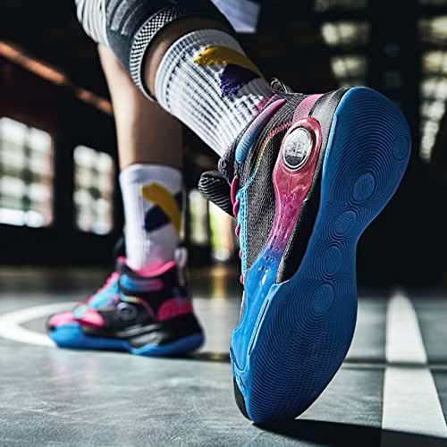 Erkek Cross-Trainer Performans Basketbol Ayakkabıları-Colorblock Popüler Çok Spor Atletik Ayakkabı Basketbol, Voleybol, Badminton,