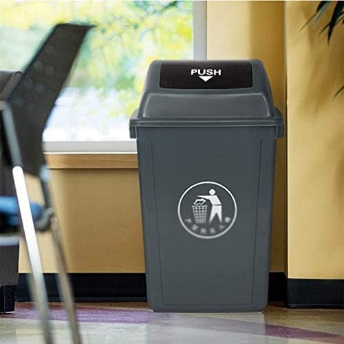 ZCM Ev Kapalı çöp tenekesi, Çok Fonksiyonlu Çöp Kovası Otel Odası Mutfak Ticari çöp tenekesi / Kapasite:40L, 60L (Boyut: