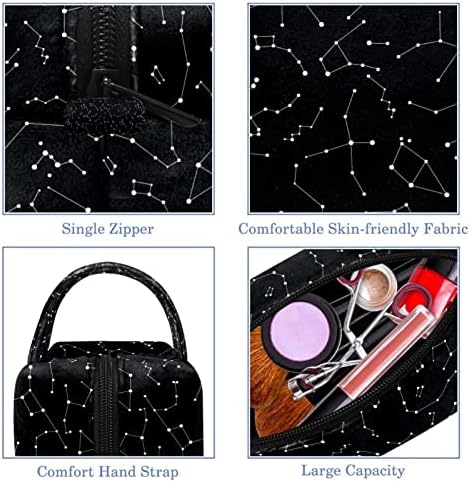 TBOUOBT Makyaj Çantası Seyahat kozmetik Çantası Kılıfı Çanta Çanta Fermuarlı, Takımyıldızı