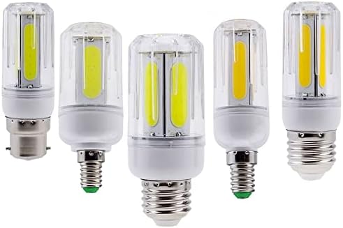 AGIPS geniş voltaj ışıkları 10 ADET LED COB mısır rengi lamba AC 85-265 V E14 E12 B22 E26 LED ışık Ampul avize ev aydınlatma