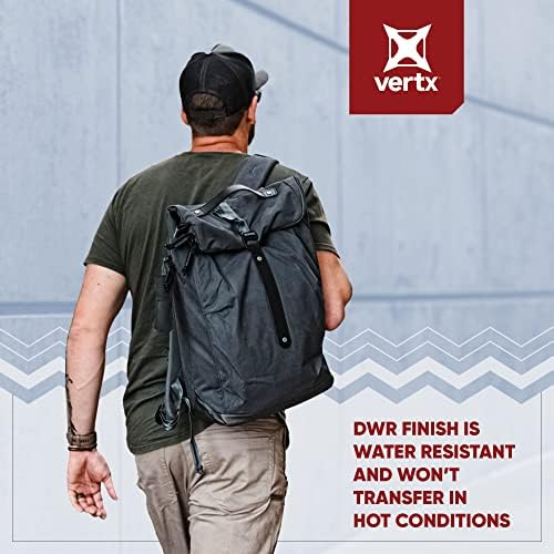 Vertx Ardennes Erkek Taktik Evrak Çantası Omuz Askısı Messenger Laptop takım çantası İş, Seyahat, Tuval, Vale Kül Gri
