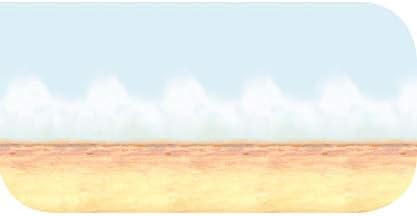 Beistle Baskılı Plastik Çöl Gökyüzü ve Kum Fotoğraf Backdrop Batı Tema Doğum Günü Partisi fotoğraf kabini Arka Plan, 4 'x
