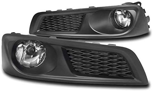 ZMAUTOPARTS Ön Tampon Sürüş Sis Farları Lambalar Krom 2010-2012 Subaru Legacy ile Uyumlu