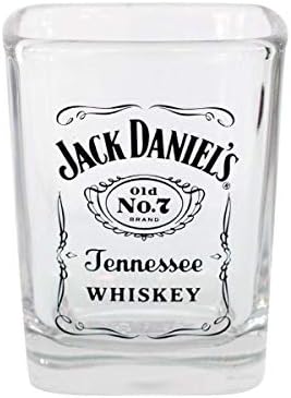 Jack Daniels Logo Etiketi Atış Camı