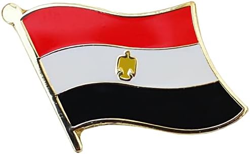 Yeni Lot 6 Mısır Ülke Bayrağı Bisiklet Şapka Kap Dekorasyon Yaka Pin Broş ve Çıtçıt Giysi için TR-1775LP