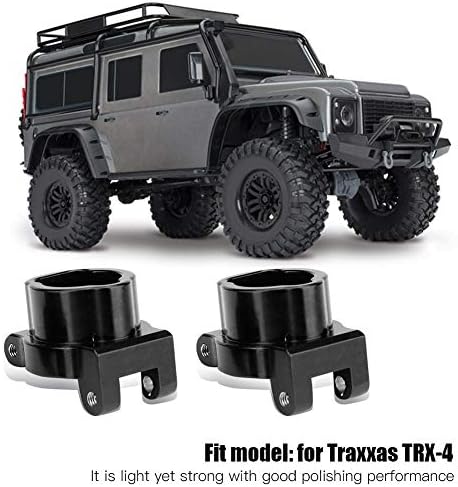 1/10 RC Araba Alüminyum Arka Portal tahrik aksı Montaj Aksesuarları ile Uyumlu Traxxas TRX - 4 (Siyah)