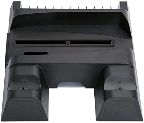 Playstation 5 Konsolu için PS5 Standı, 12 Oyun Depolama Alanına Sahip PS5 Çift Denetleyici Şarj Cihazları, PS5 Konsolu için