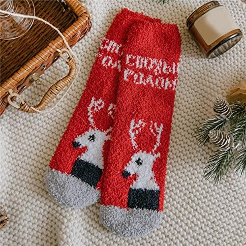 MIASHUI Bayanlar Bakır Çorap Bayan Noel Çorap Hediyeler Kadınlar İçin Komik Yenilik Renkli Pamuk Tatil sıcak tutan çoraplar