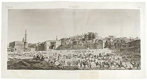 Le Kaire. Vue de la Place Appellee El Roumeyleii et de la Citadelle