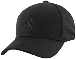 adidas erkek Zags 2.0 Yapılandırılmış Orta Taç A-Flex Streç Fit Şapka