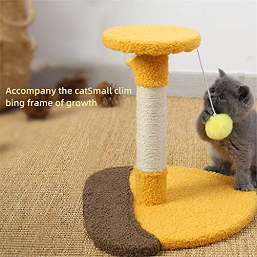 WZHSDKL Kediler tırmalama sütunu Kediler Ağacı Somun Şeklinde Atlama Platformu Aşınmaya Dayanıklı Yavru Tırmanma Çerçeve