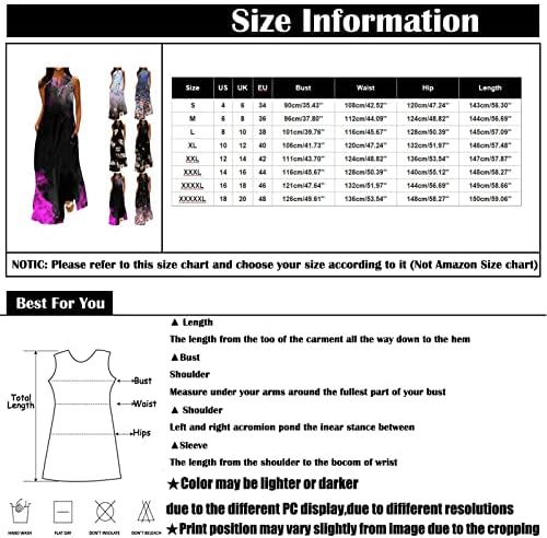 Kadınlar için yaz Elbiseler 2023 Kolsuz Degrade Tam / Ayak Bileği Uzunluğu Artı Boyutu Hamile Güneş Kokteyl askı elbise