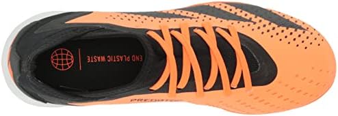 adidas Unisex Avcı Doğruluğu.3 Çim Futbol Ayakkabısı, Takım Güneş Turuncu / Siyah / Siyah, 8.5 US Erkekler