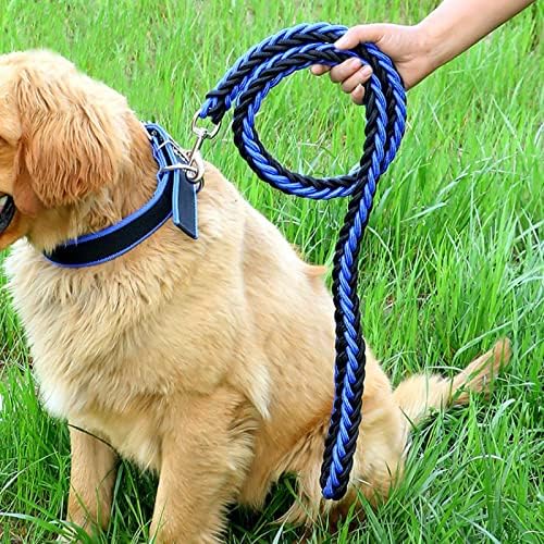 NC Yeni Köpek Zinciri Büyük Köpek Zinciri Altın Molla Bradoschı çekme halatı Yürüyüş köpek halatı Yaka pet Malzemeleri s