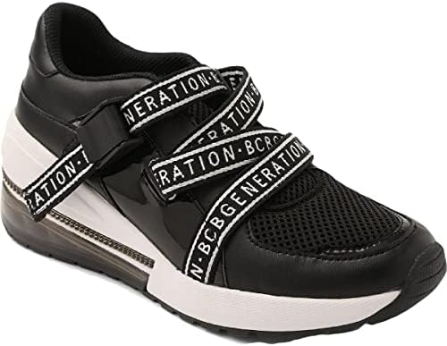 BCBGeneration Bayan Willia Atletik ve Antrenman Ayakkabıları S / B 9.5 Orta (B,M) Siyah / Beyaz