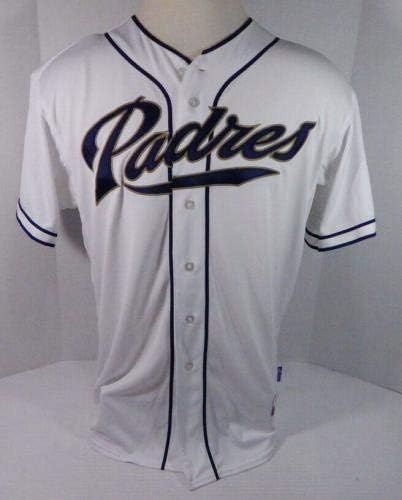 2014 San Diego Padres Tommy Medica 54 Oyunu Verilen Beyaz Forma SDP0907 - Oyun Kullanılmış MLB Formaları