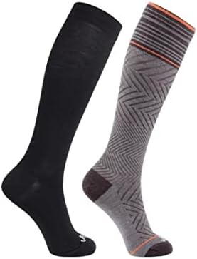 JAVIE %76 Merinos Yünü varis çorabı 15-20mmHg Dikişsiz Ayak Kadınlar ve Erkekler için