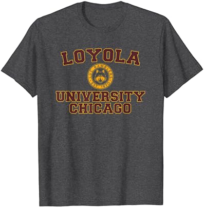 Loyola Üniversitesi Chicago Ramblers Daire Logosu Tişört