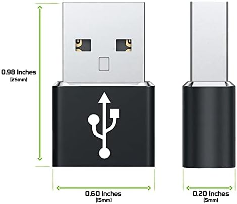 USB-C Dişi USB Erkek Hızlı Adaptör ile uyumlu ZTE Nubia Z11 Max Şarj Cihazı, senkronizasyon, OTG Cihazları Gibi Klavye, Fare,