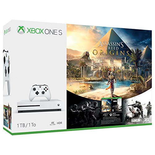 Xbox One S 1 TB Konsol-Assassin's Creed Origins Bonus Paketi
