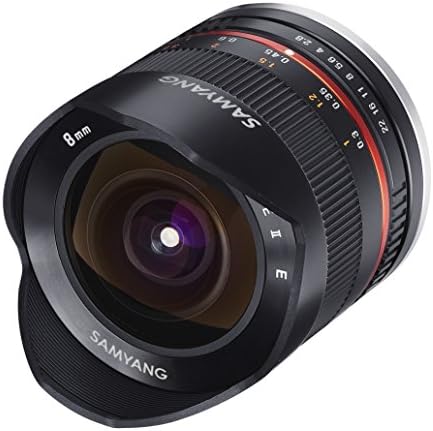 Samyang 8mm F2. 8 UMC Balıkgözü II (Siyah) Lens için Sony E-Montaj (NEX) Kameralar (SY8MBK28-E)