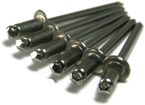 POP Perçin 18-8 Paslanmaz Çelik-5-12, 5/32 x 3/4 Boşluk (0.626-0.750) Adet-1.000