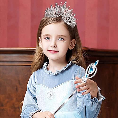 Gelin Düğün Taçlar Kadınlar için Rhinestone Prenses Kız Tiara saç aksesuarları Pageant Balo Kostüm Cosplay Doğum Günü Partisi