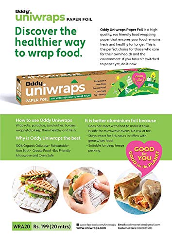 Oddy Uniwraps Gıda Ambalaj Kağıdı (11 X 20 Mtrs.)