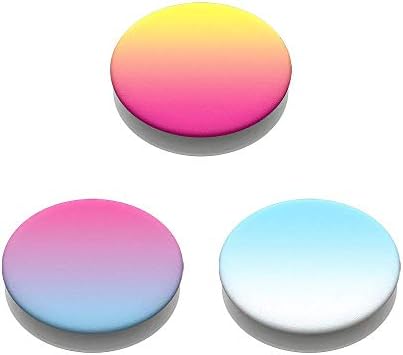 PopSockets PopMinis: Telefonlar ve Tabletler için Mini Kulplar (3'lü Paket) - Sunset Rainbow