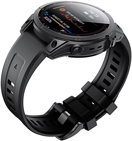 EGSDSE Silikon Hızlı Bırakma Watchband Kayışı Garmin Instinct 2 Fenix 7 7X6 6X Pro 5X Smartwatch 26 22 20MM Kolaylık Bilek