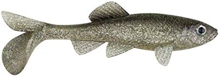 Berkley PowerBait Hasta Balık Swimbait Balık Yemi, 3, Yeşil Sırt, 5 Sayı
