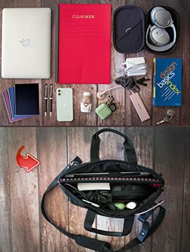 INGEAR Lüks Hakiki Inek Derisi Deri laptop çantası askılı çanta 17.7 in X 13.7 in Iş Çantaları Erkekler ıçin Yönetici Çantası