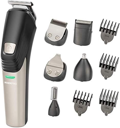 XY ve YD Sessiz Şarj Edilebilir Saç Kesme Kiti, Sakal Düzeltici Erkekler için,6 in 1 Elektrikli Saç Kesme Makinesi, su Geçirmez
