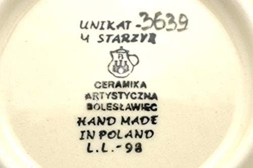 Polonya Çömlek Kupası-11 oz. Kabarcık-Unikat İmzası U3639