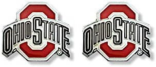 Aminco NCAA Ohio Eyaleti Buckeyes Logo Sonrası Küpeler