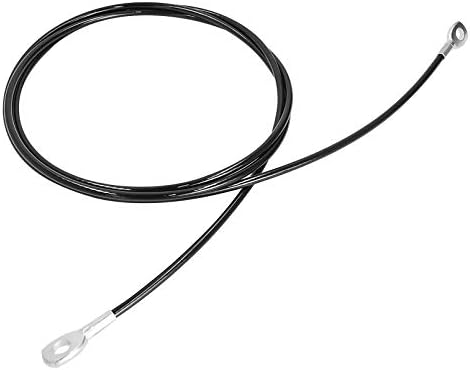 Luwınt Fitness Yedek Kablo, 6mm Kalınlığında Çelik tel Halat Egzersiz Ekipmanları Aksesuarları Kablo Makinesi için DIY Ev