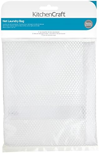 Hassaslar için Kitchencraft Net Çamaşır Yıkama Torbası, 40 x 20cm (15,5” x 8”)