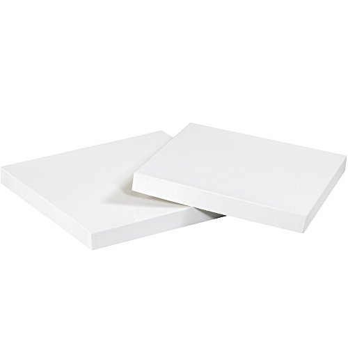 Poli Çanta Guy Deluxe Hediye Kutusu Kapakları, 10 x 10, Beyaz, 50 / Kutu