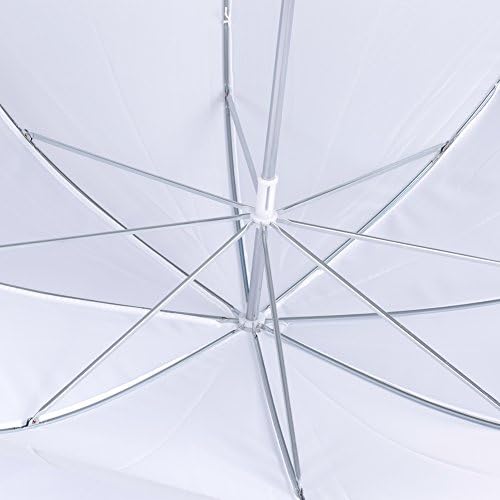 Fotoğraf ve Video Stüdyosu Çekimi için Neewer® 2 Paket 33/84cm beyaz Yarı Saydam Yumuşak Şemsiye