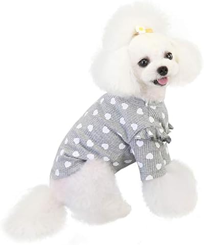 Köpek Kedi Giysileri Baskılı Pet Gömlek Noel Apprael Cadılar Bayramı Ceket Kazak Küçük Köpek Hoodie Üst Nefes Köpek Elbise