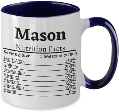 Mason Beslenme Gerçekleri Kupa Mason Hediye Mason Hediye Fikirleri Mason Takdir Mason Kahve Kupa Mason Kupası