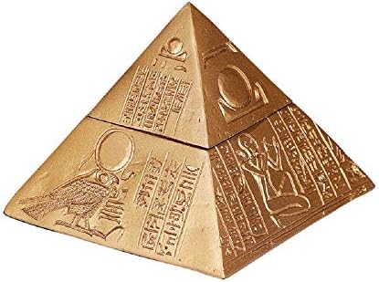 Pasifik Ticaret Mısır Piramidi Takı Biblo Hatıra kutu konteyner Yeni