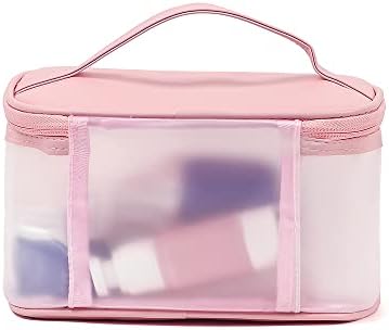 Bayan veya Bayan Şeffaf Makyaj çanta düzenleyici Çok Fonksiyonlu Büyük Su Geçirmez Taşınabilir Seyahat Makyaj Kozmetik Çantaları