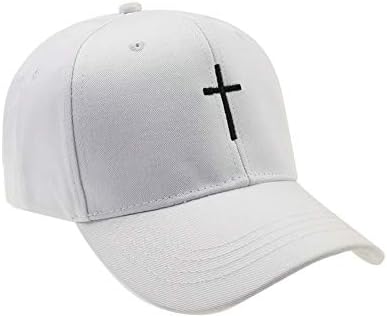 Çapraz Nakış Beyzbol Şapkası, Erkekler Kadınlar için Ayarlanabilir Yapılandırılmış Baba Şapkası Güneş Şapkası