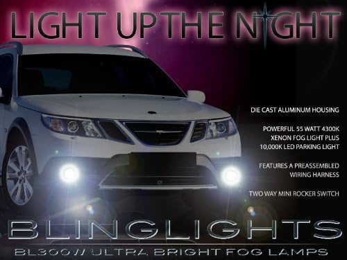 2008 2009 2010 2011 2012 Saab 9-3 93 sis lambaları ışıkları sis lambaları spor Sedan Cabrio Aero Turbo4