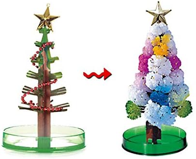 Noel Asılı Süslemeleri Büyük Kızlar Noel Yenilik Ağacı Hediye Erkek 20ml Oyuncak Ağacı Büyüyen Noel Kağıt Ev DIY Noel Topları