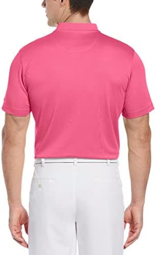 Rahat Yakalı PGA TOUR erkek Pike Kısa Kollu Golf Polo Gömlek