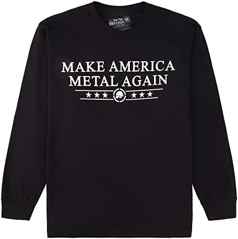 Metal Mulisha Erkek Seçilmiş Uzun Kollu tişört