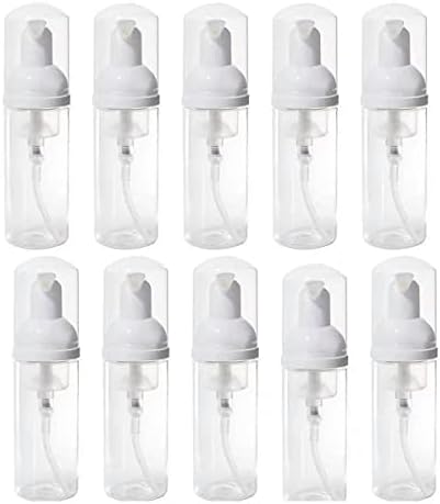 YXC 10 ADET Köpük Sıvı Sabun pompa şişesi Seyahat Şişesi 50ML Doldurulabilir Boş Konteyner